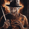 Freddy Krueger Movie Series Diamond Painting