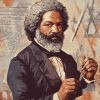 Frederick Douglass Vintage Diamond Painting