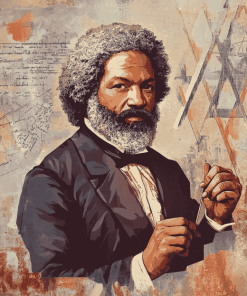 Frederick Douglass Vintage Diamond Painting