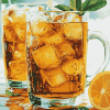 Fresh Brewed Ice Tea Diamond Painting