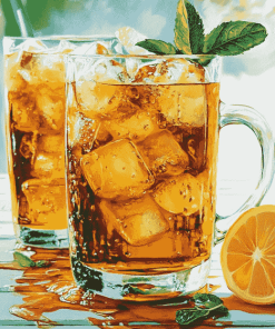 Fresh Brewed Ice Tea Diamond Painting