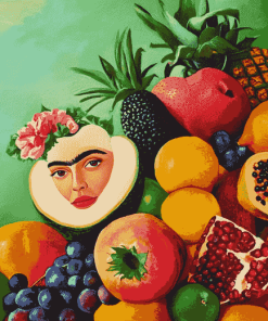 Frida Fruit Diamond Painting