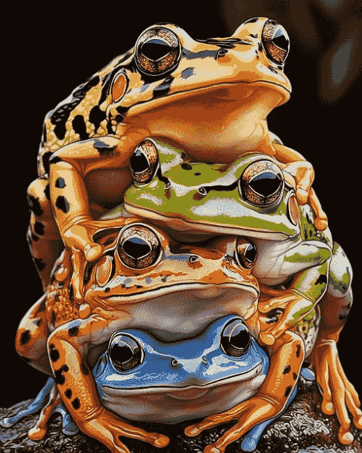 Frog Wildlife Diamond Painting