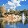 Frontierland Bay Lake Diamond Painting