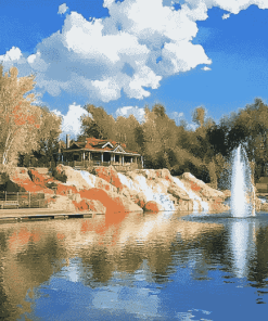 Frontierland Bay Lake Diamond Painting