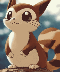 Furret Pokemon Art Diamond Painting