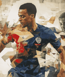 Gabriel Magalhaes Football Diamond Painting