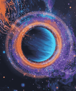 Galactic Planet Ring Diamond Painting