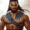 Game of Thrones Khal Drogo Diamond Painting