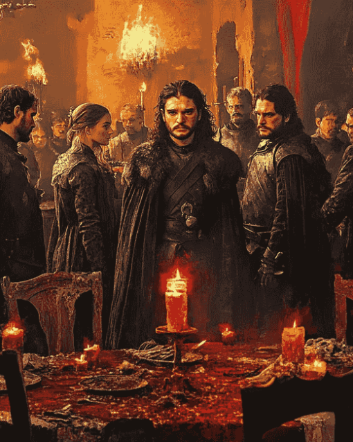 Game of Thrones Red Wedding Diamond Painting