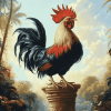 Gamecock Chicken Diamond Painting