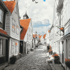 Gamle Stavanger Norway Diamond Painting