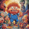 Garbage Pail Kids Animation Diamond Painting