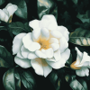 Gardenia Blossoms Diamond Painting