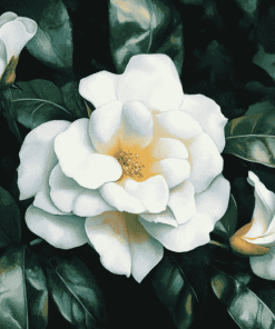 Gardenia Blossoms Diamond Painting