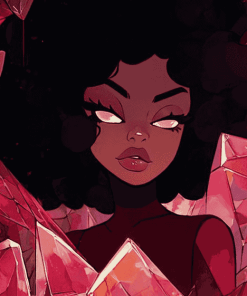 Garnet Animation Diamond Painting