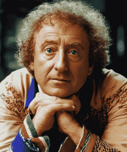 Gene Wilder Celebrity Icon Diamond Painting