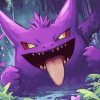 Gengar Fantasy Diamond Painting