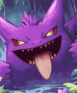 Gengar Fantasy Diamond Painting