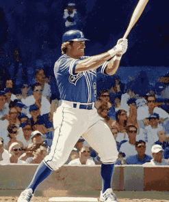 George Brett Baseball Legend Diamond Painting