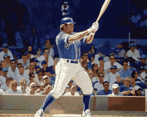 George Brett Baseball Legend Diamond Painting