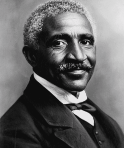 George Washington Carver Monochrome Diamond Painting