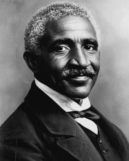 George Washington Carver Monochrome Diamond Painting