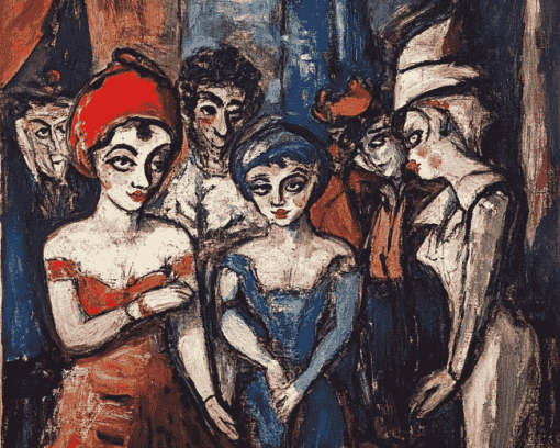 Georges Rouault La Parade Vintage Diamond Painting