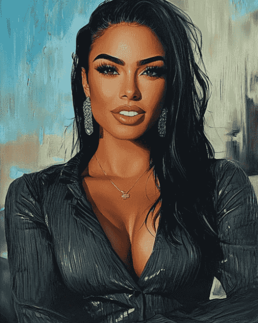 Georgina Rodriguez Celebrity Diamond Painting