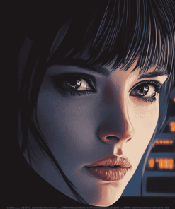 Ghost In The Shell Movie Diamond Painting