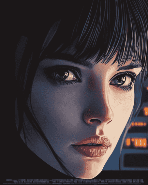 Ghost In The Shell Movie Diamond Painting