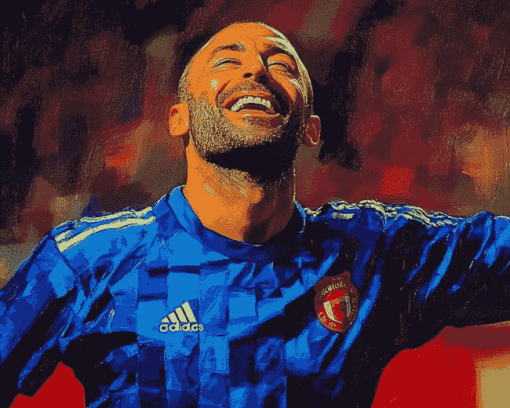 Gianluca Vialli Football Legend Diamond Painting