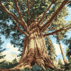 Giant Sequoia Landscape Diamond Painting