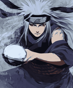 Ginkaku Naruto Manga Diamond Painting