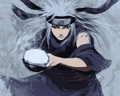 Ginkaku Naruto Manga Diamond Painting