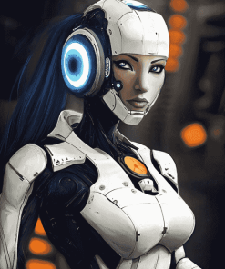 Glados Robot Diamond Painting