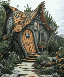 Gnome Cabin Retreat Diamond Painting