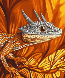 Goanna Dragon Diamond Painting