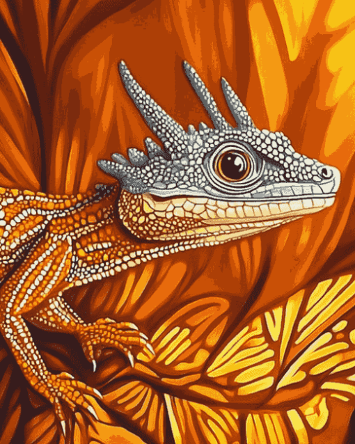 Goanna Dragon Diamond Painting