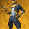 Golden Midas Fortnite Diamond Painting