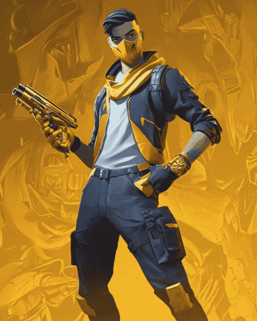 Golden Midas Fortnite Diamond Painting