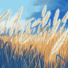 Golden Wheat Fields Diamond Painting