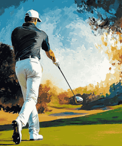 Golf Man Diamond Painting