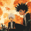 Gon and Kilauea Anime Diamond Painting