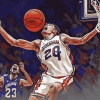 Gonzaga Bulldogs Basketball Diamond Painting