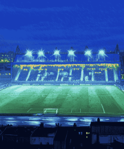 Goodison Park Night Scene Diamond Painting