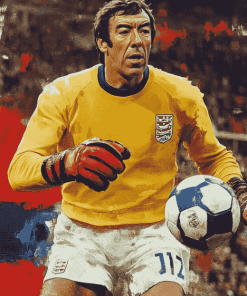 Gordon Banks Soccer Legend Diamond Painting