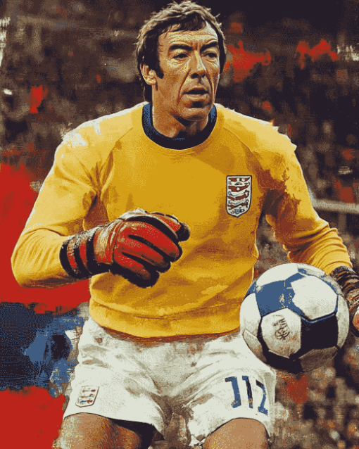 Gordon Banks Soccer Legend Diamond Painting