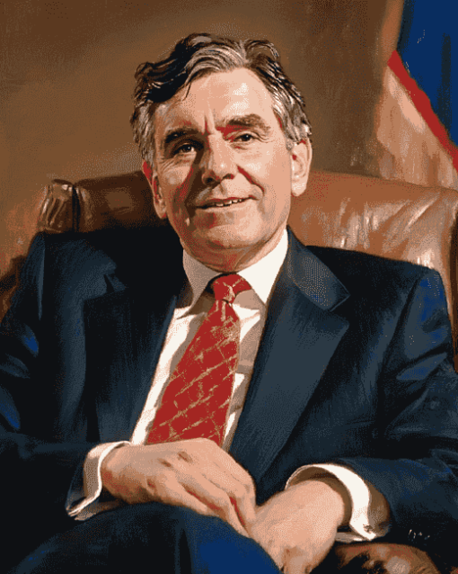 Gordon Brown Former PM Diamond Painting