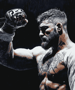 Gordon Ryan Brazilian Jiu Jitsu Diamond Painting